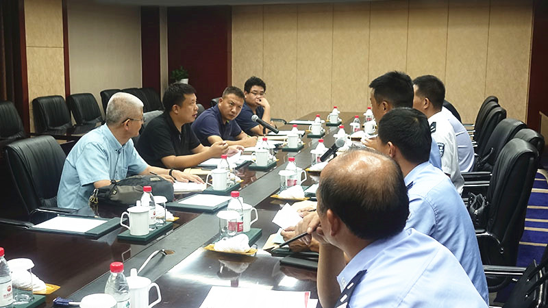 公安部三局在东阳考察全国影视烟火安全管理现场会准备工作